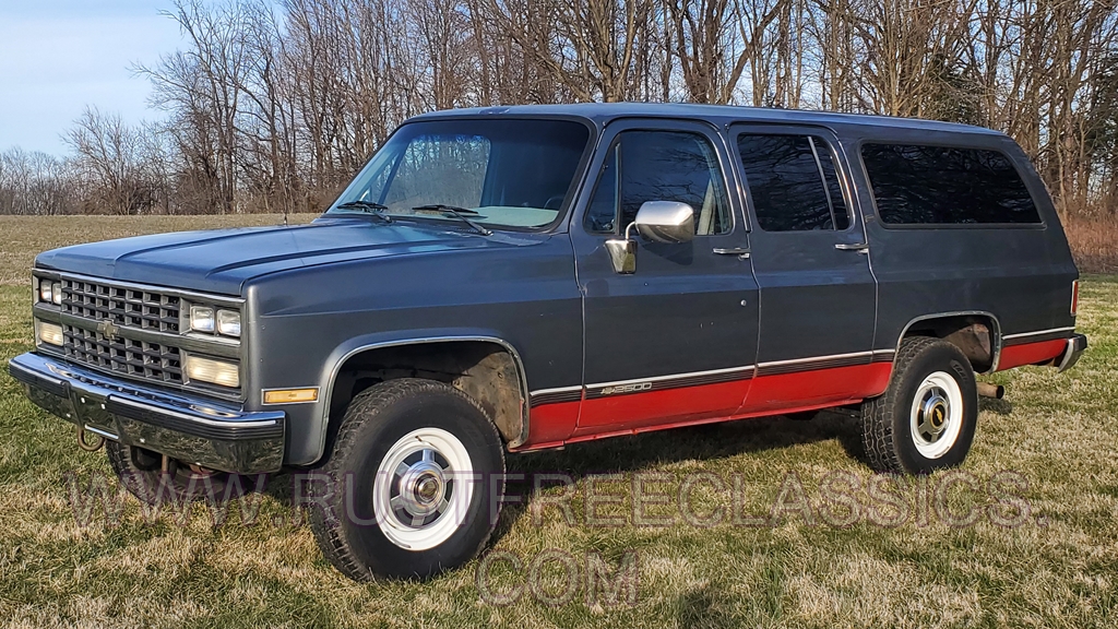 Chevy Chevrolet 1989 89 Suburban Silverado V2500 4x4 3/4ton